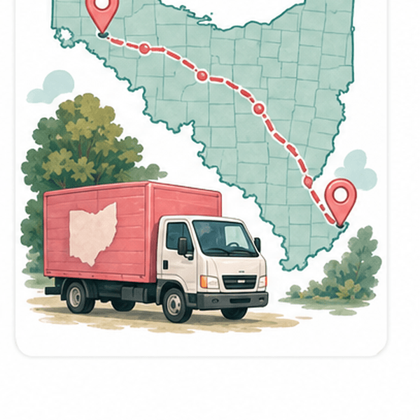 Moving to Ohio routes