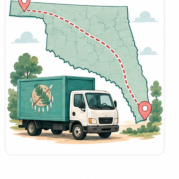 Moving to Oklahoma routes