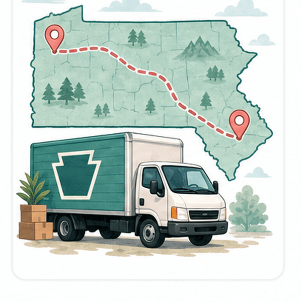 Moving to Pennsylvania routes