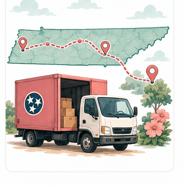 Moving to Tennessee routes