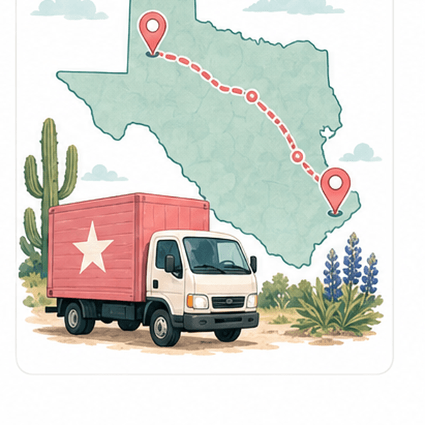 Moving to Texas routes