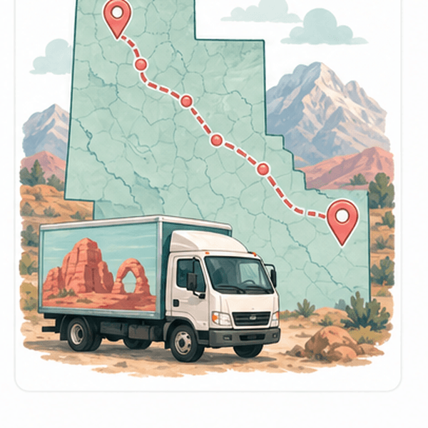 Moving to Utah routes