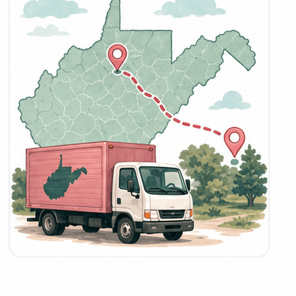 Moving to West Virginia routes