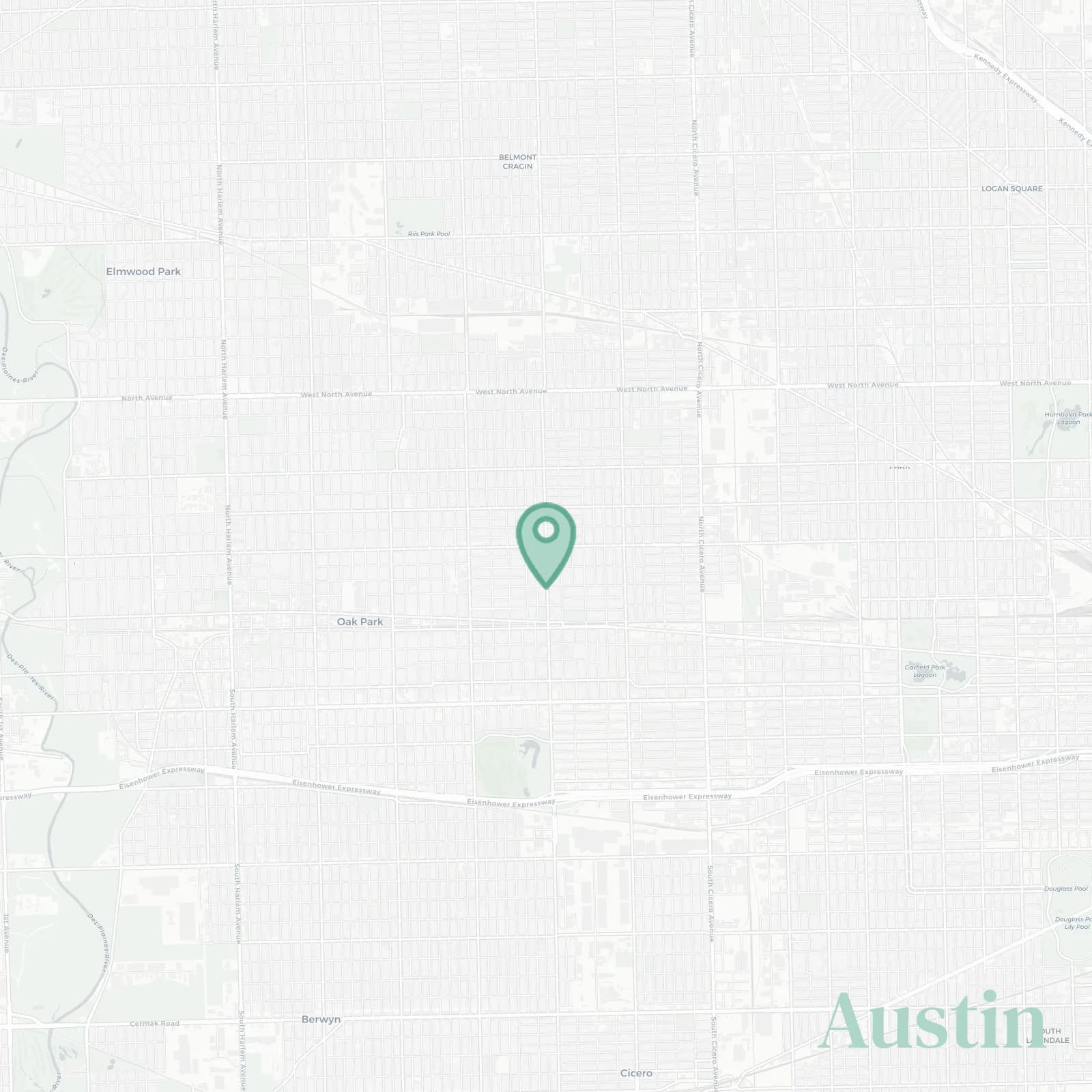 Austin map