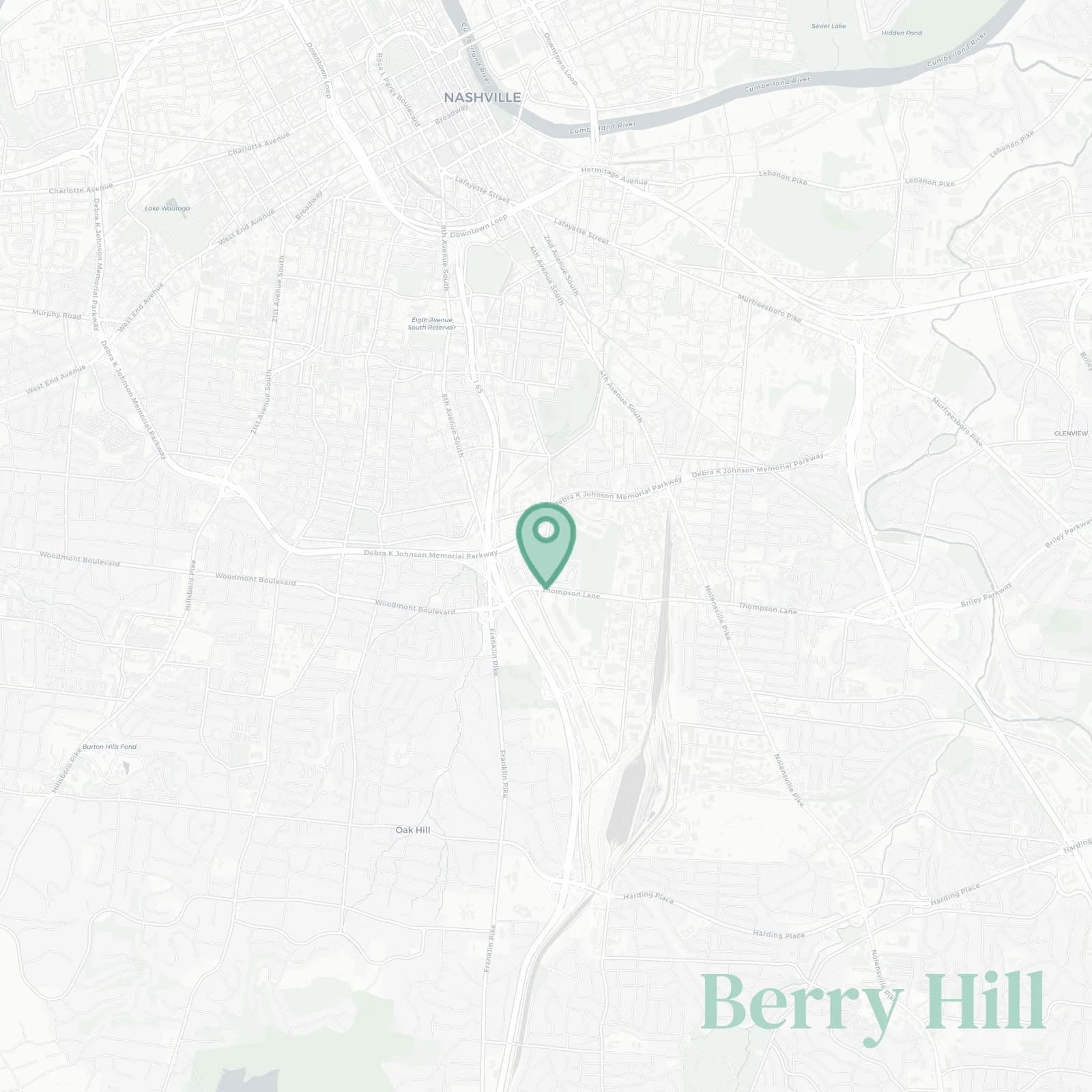 Berry Hill map