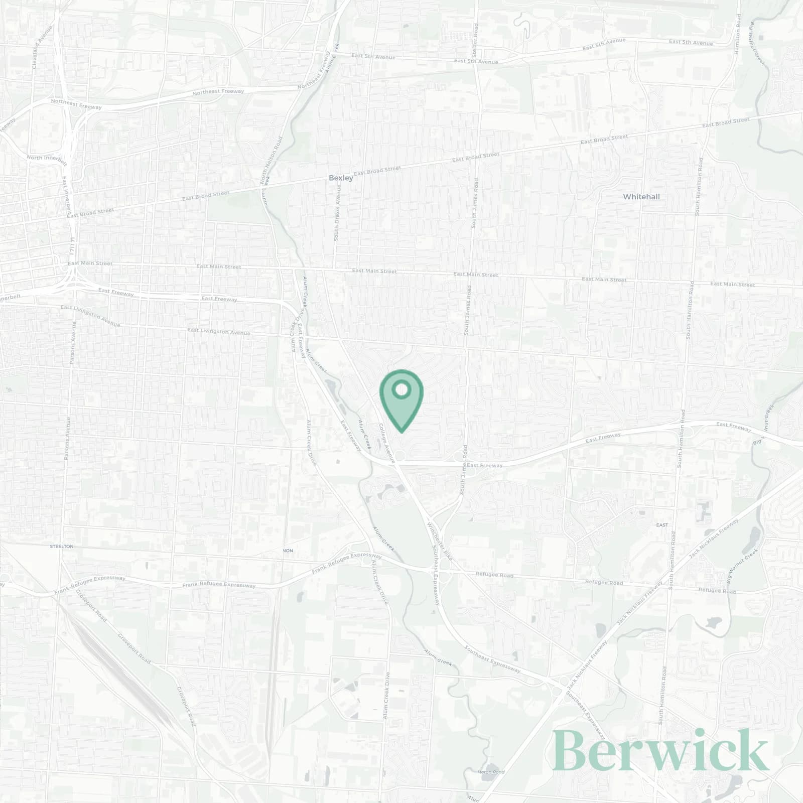 Berwick map