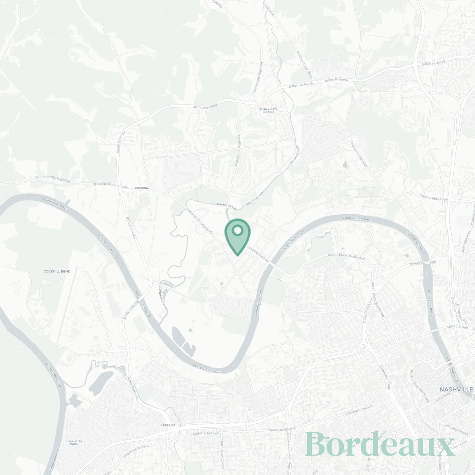 Bordeaux map