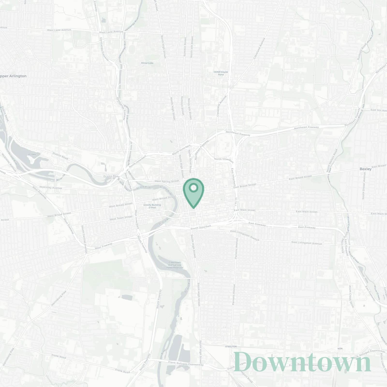 Downtown map