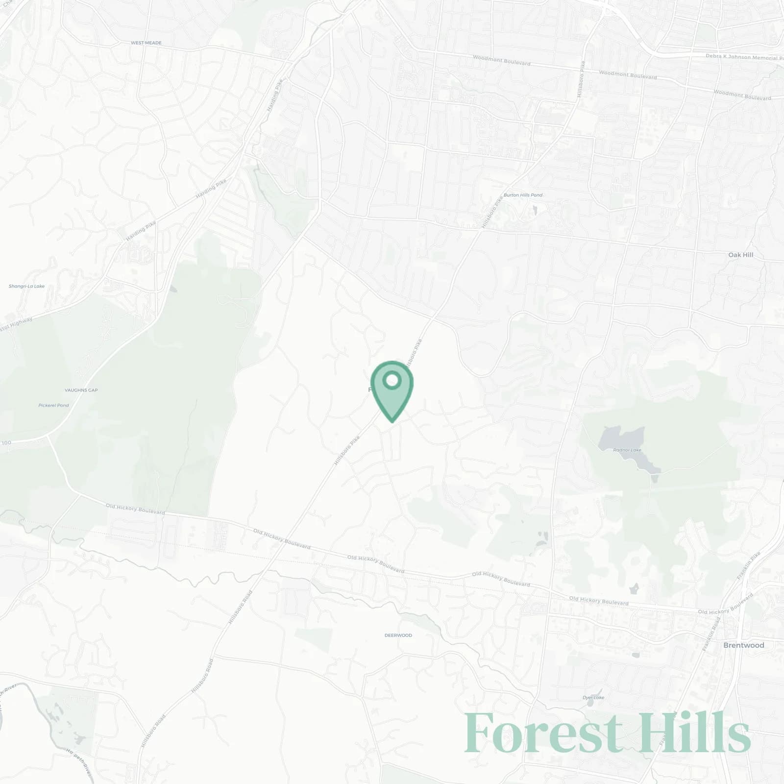 Forest Hills map