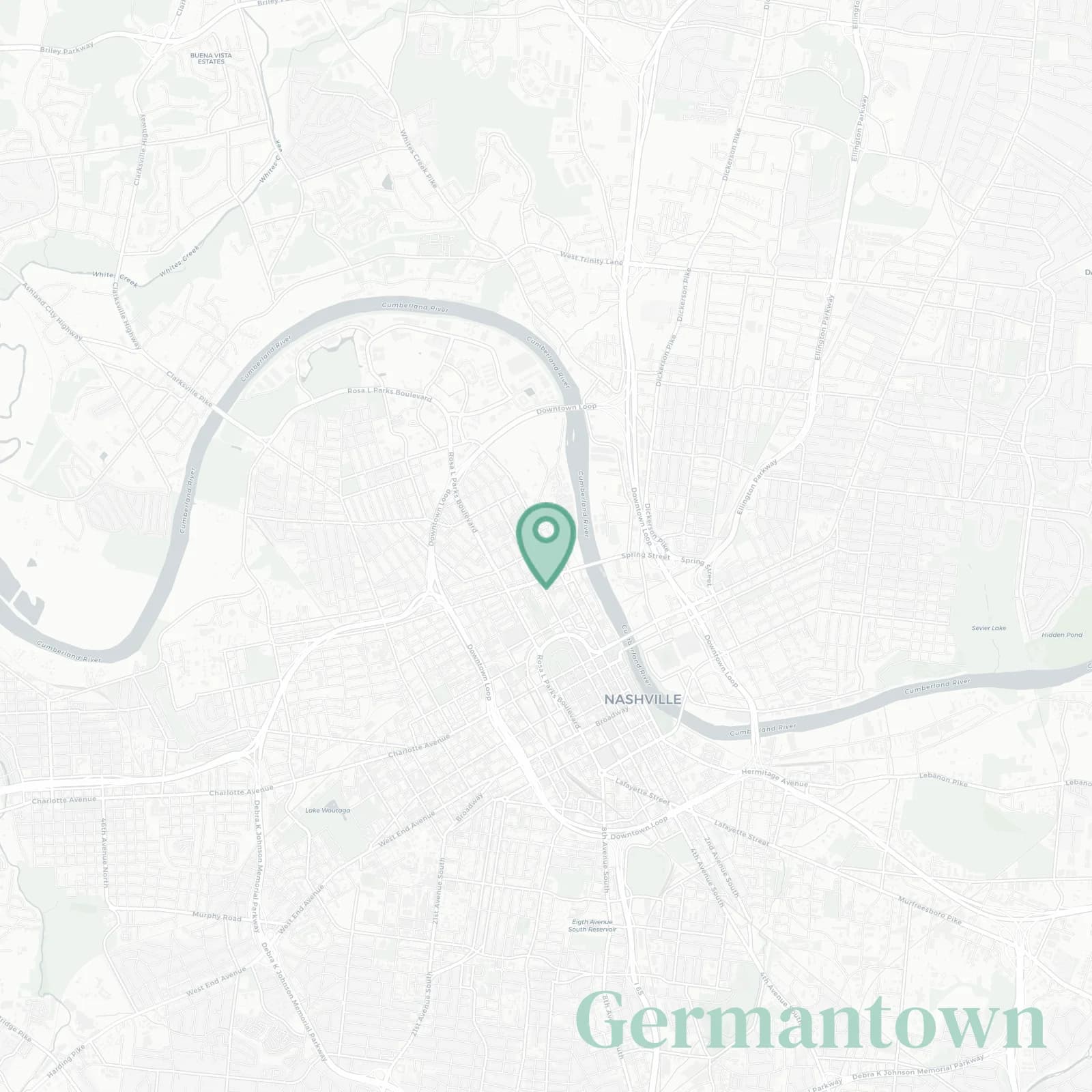 Germantown map