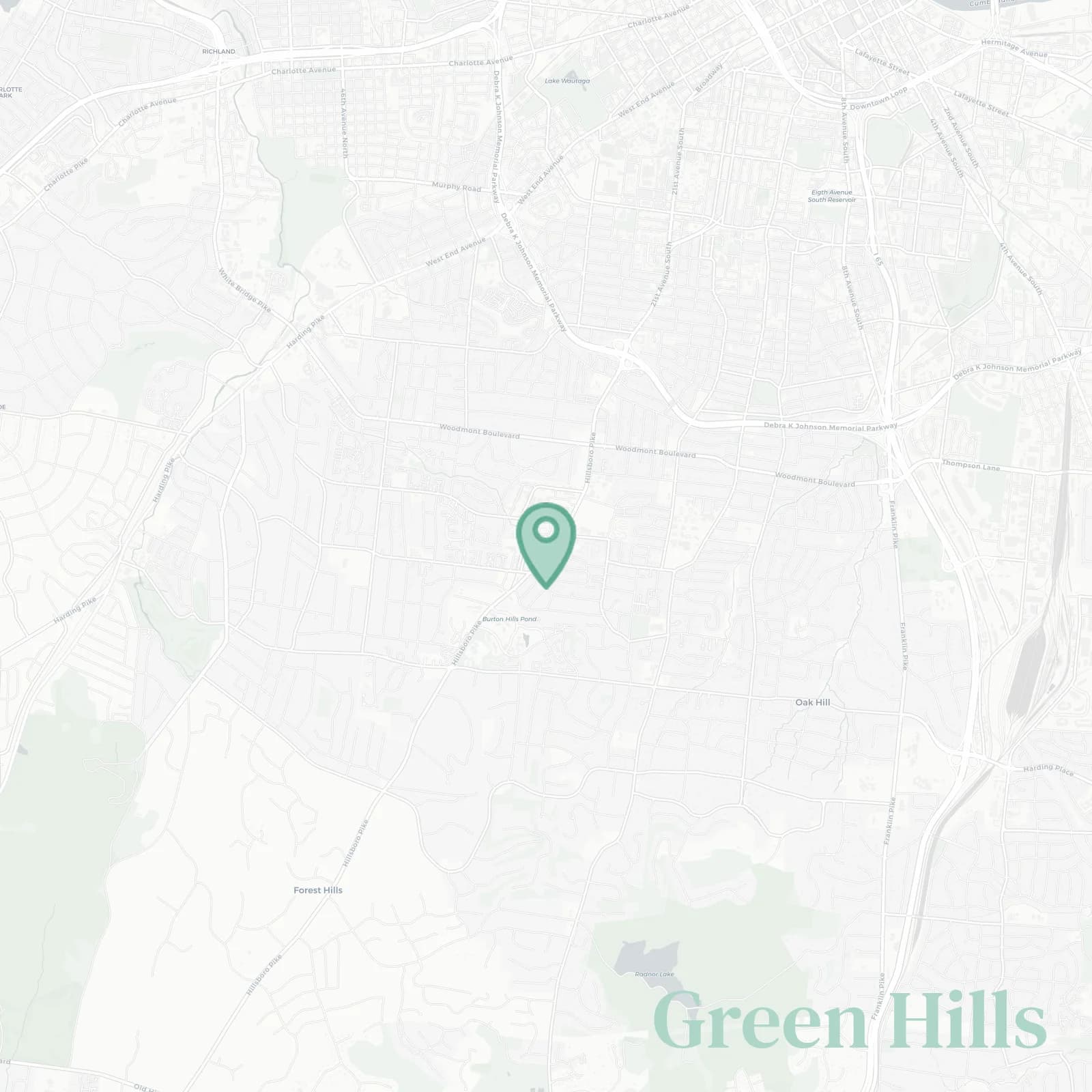 Green Hills map