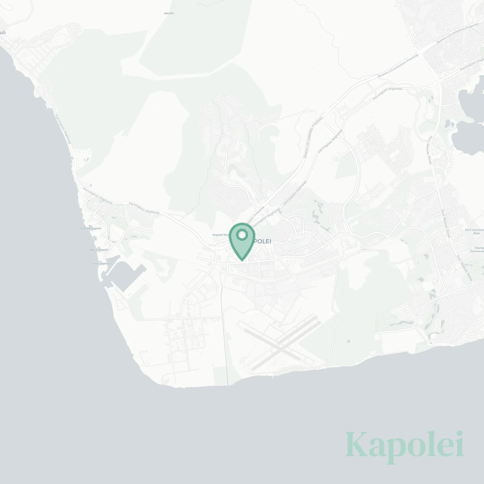 Kapolei map