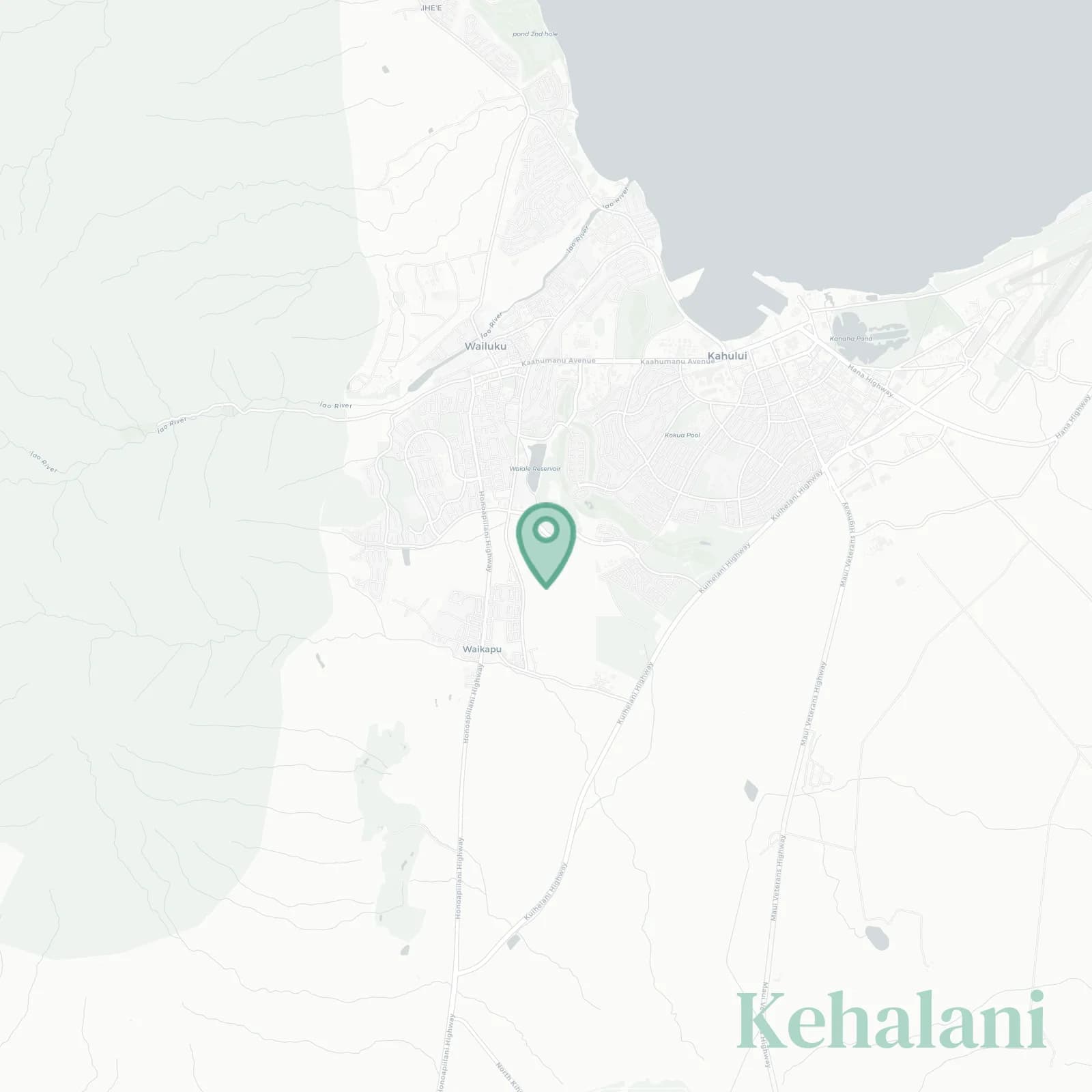 Kehalani map