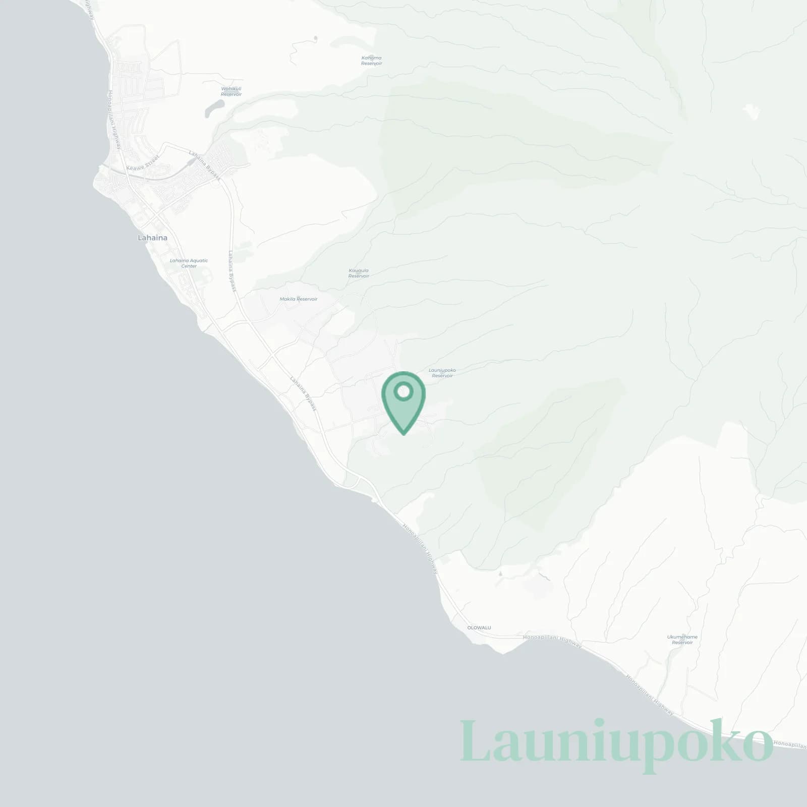 Launiupoko map
