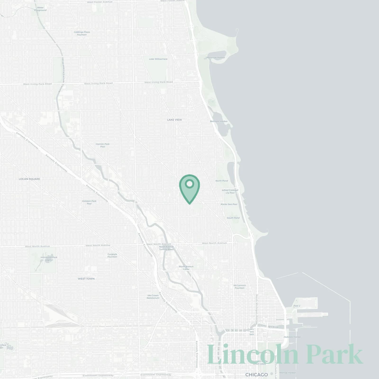 Lincoln Park map
