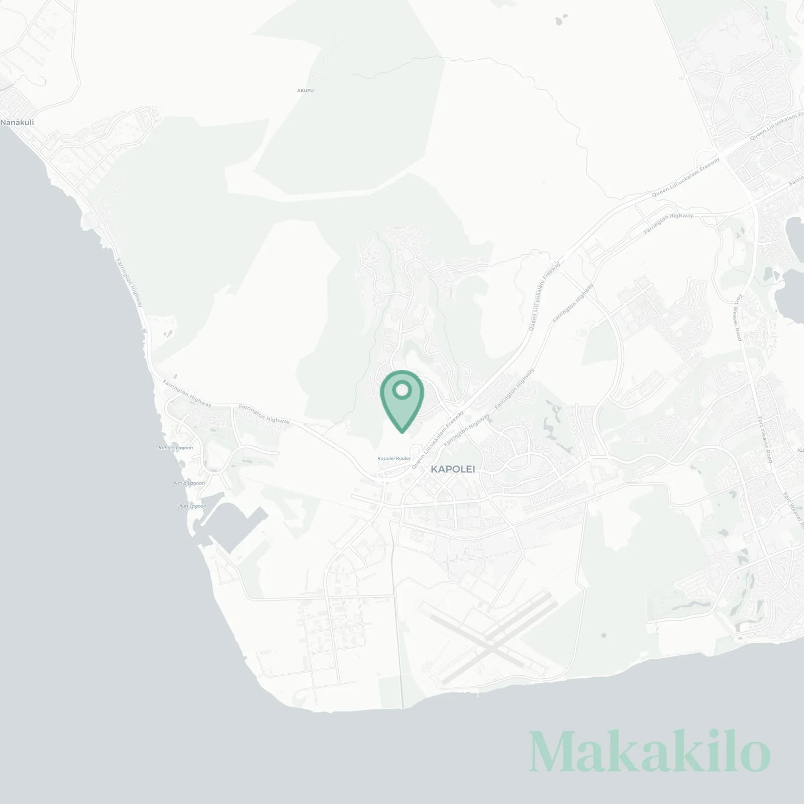 Makakilo map