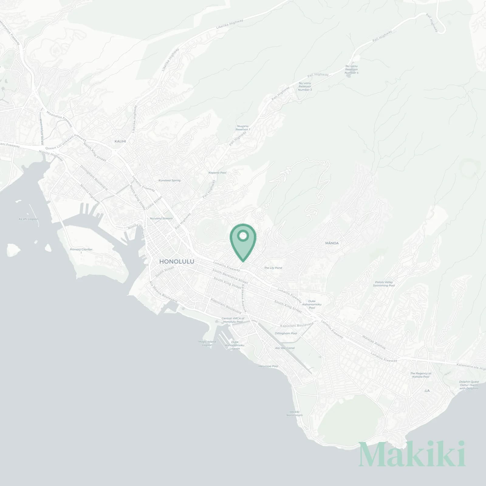 Makiki map