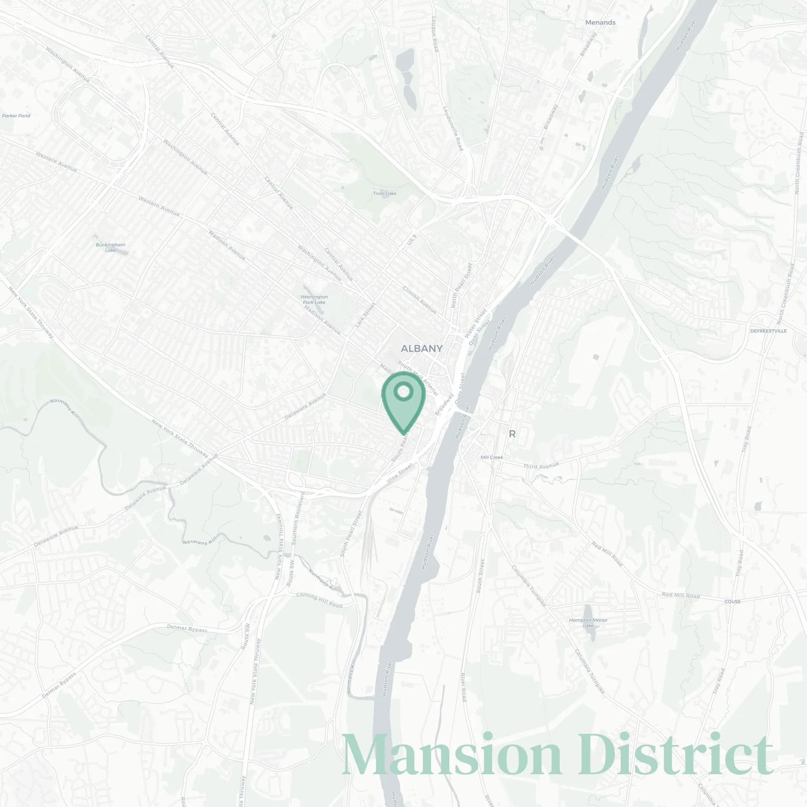 Mansion District map