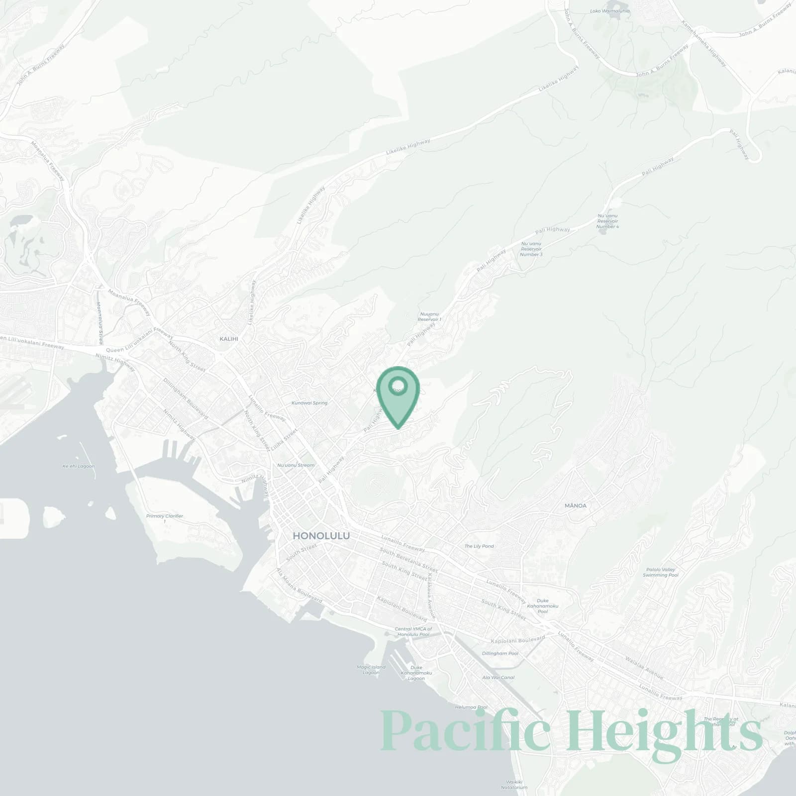 Pacific Heights map