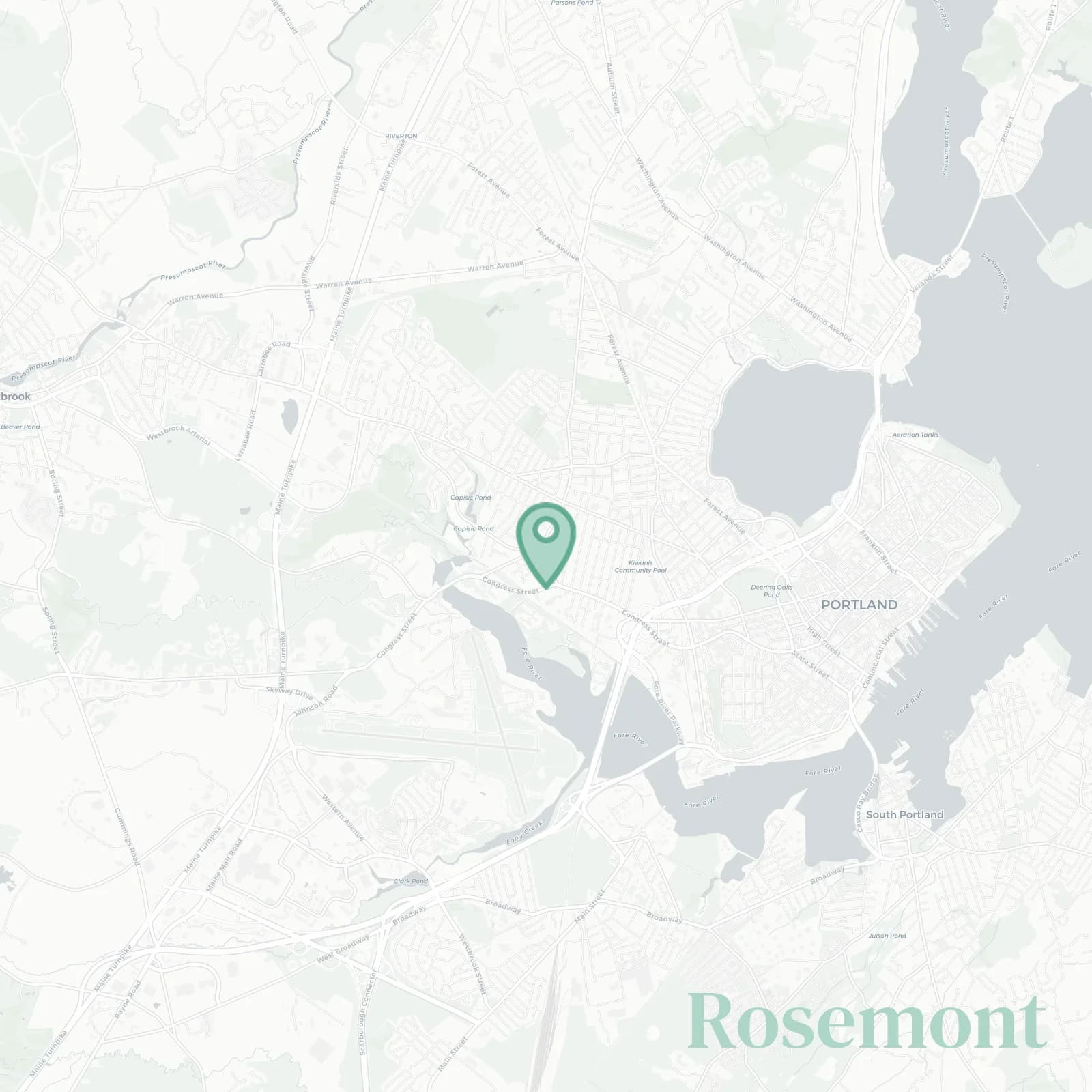Rosemont map