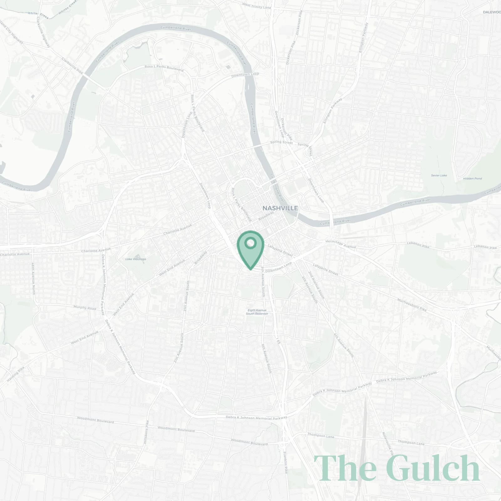 The Gulch map