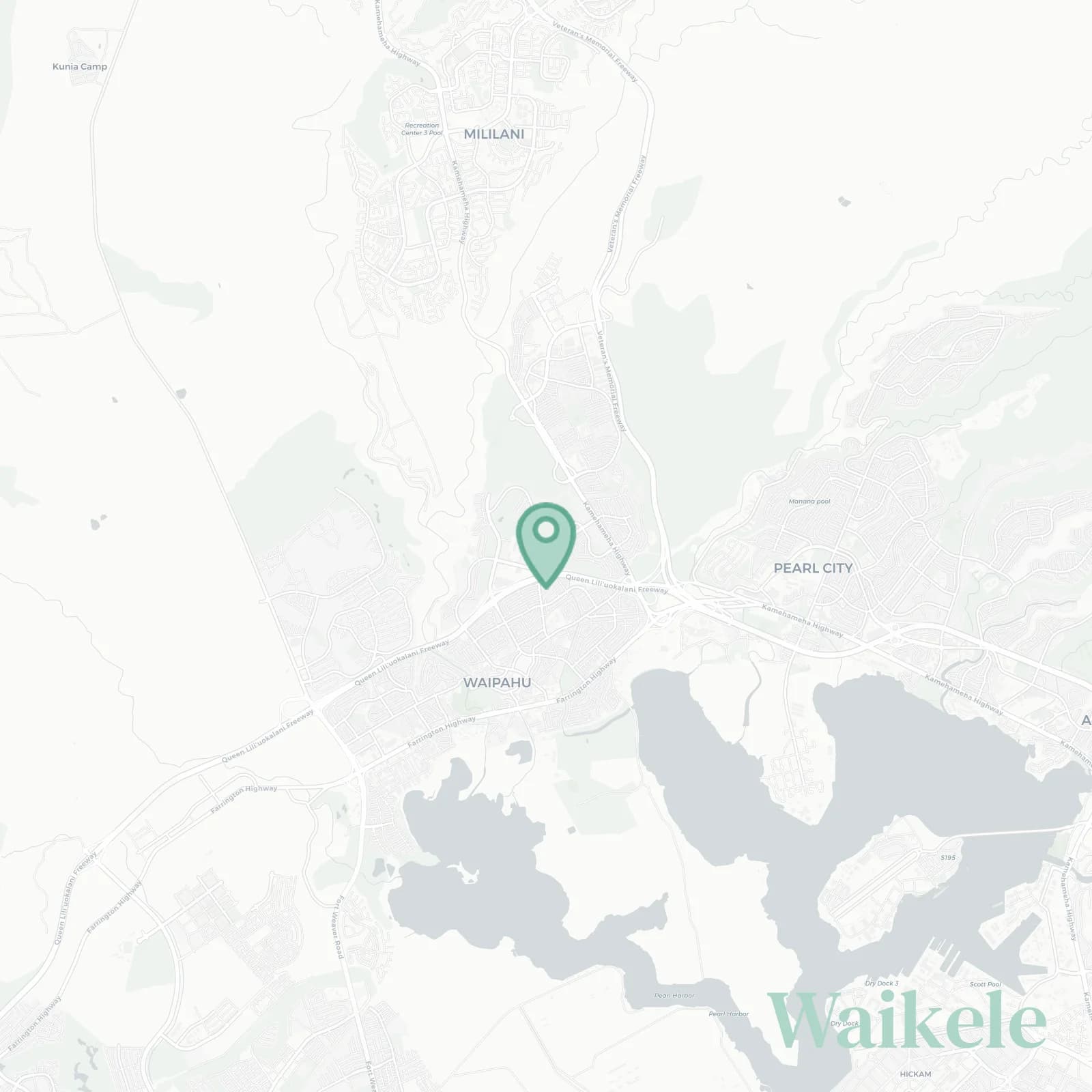 Waikele map
