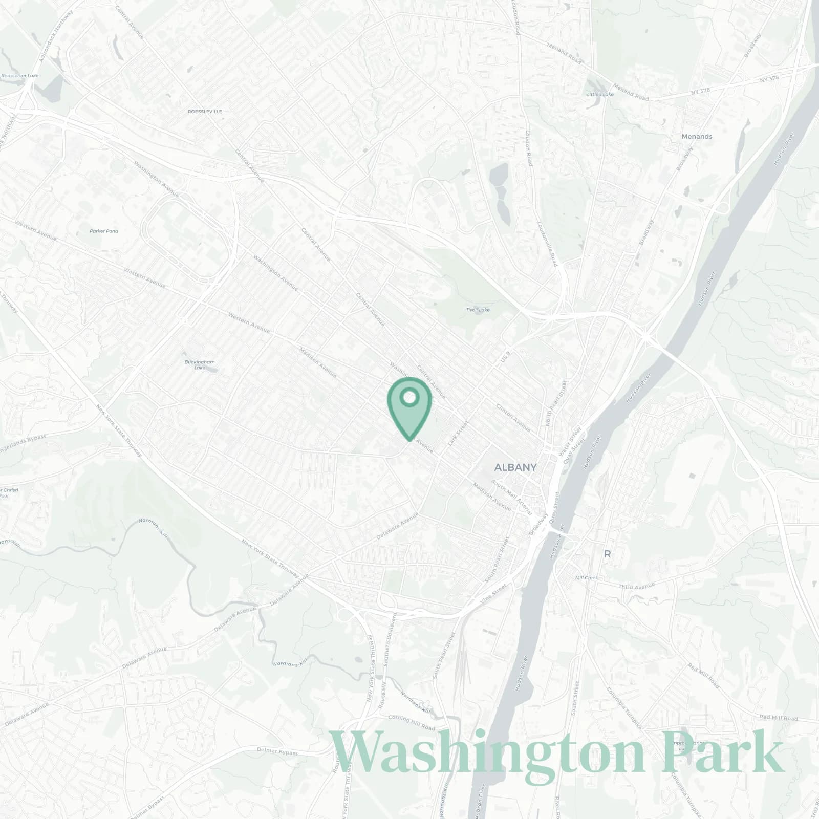 Washington Park map