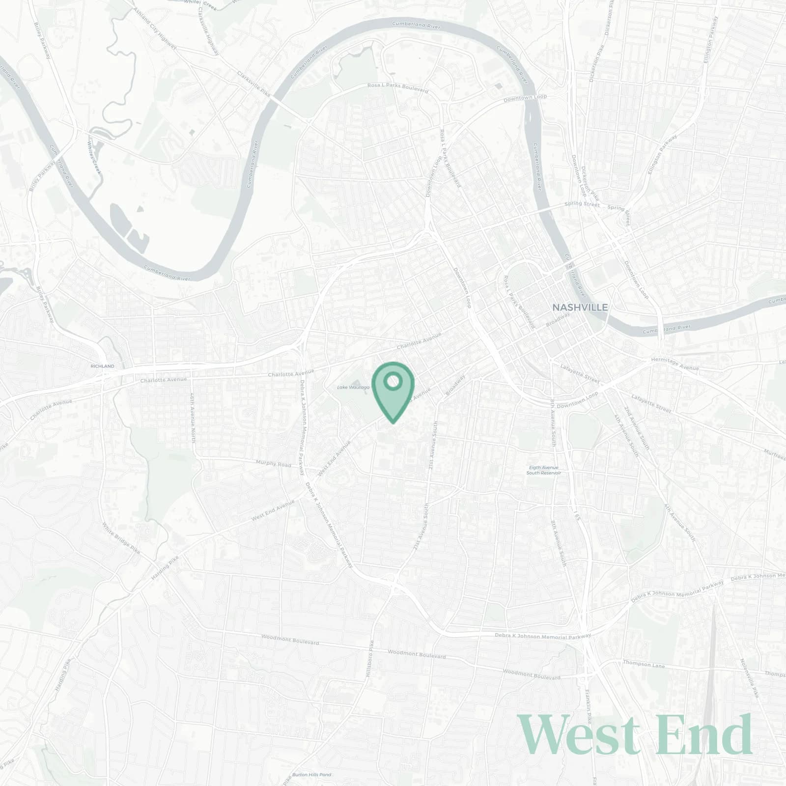 West End map