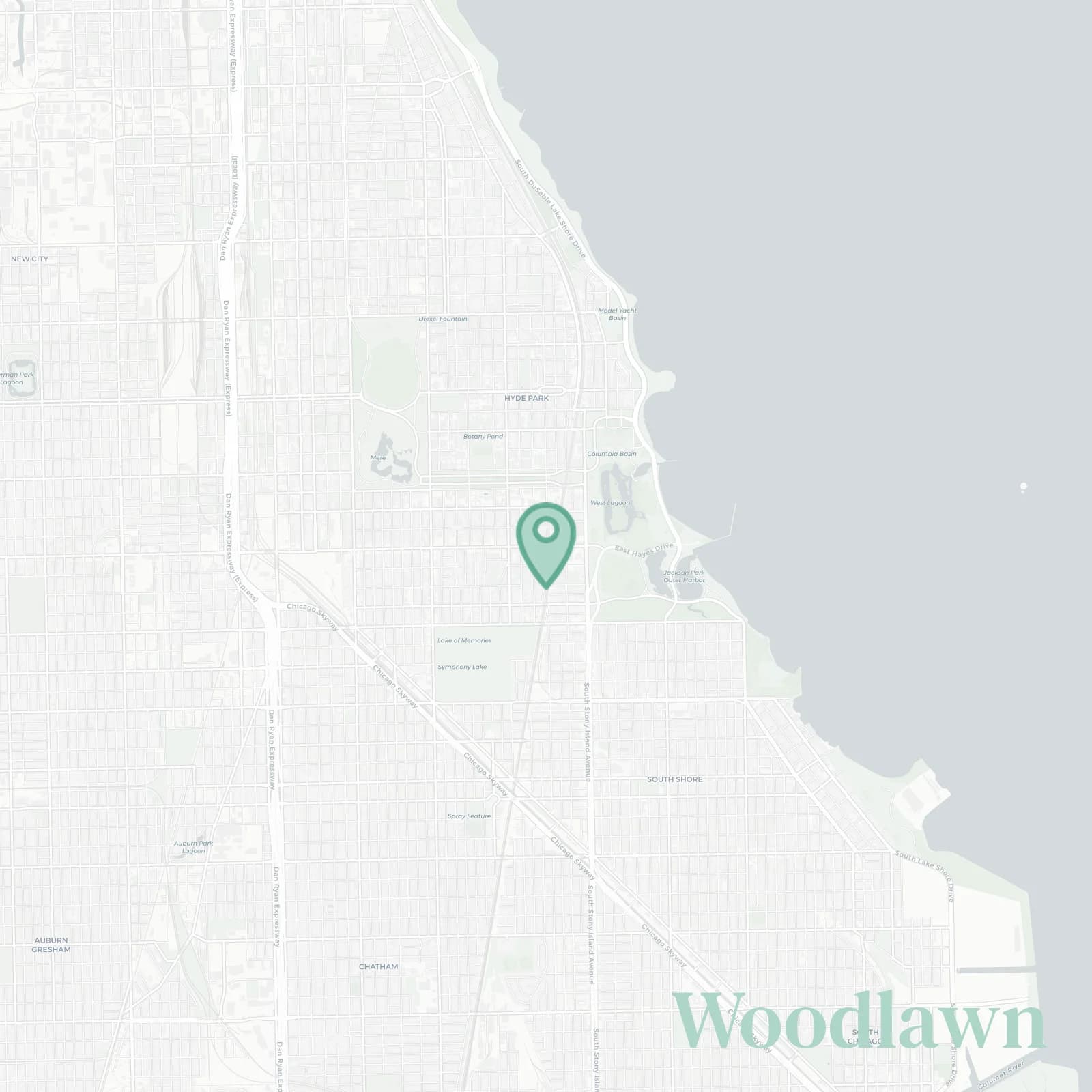 Woodlawn map