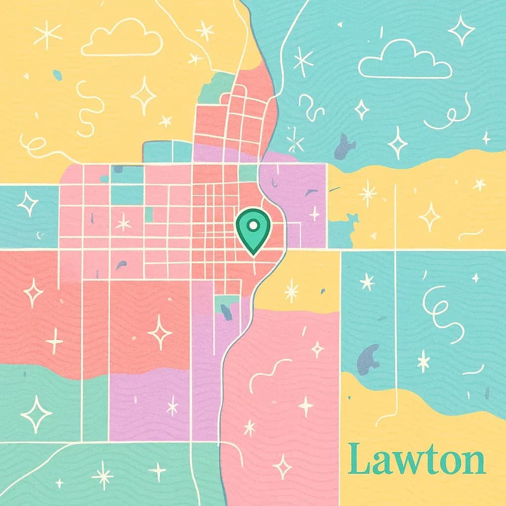 Lawton map