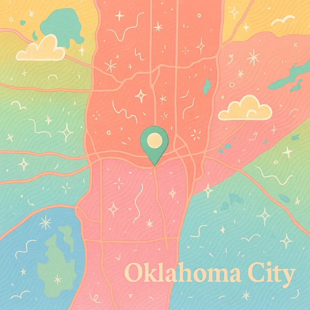 Oklahoma City map