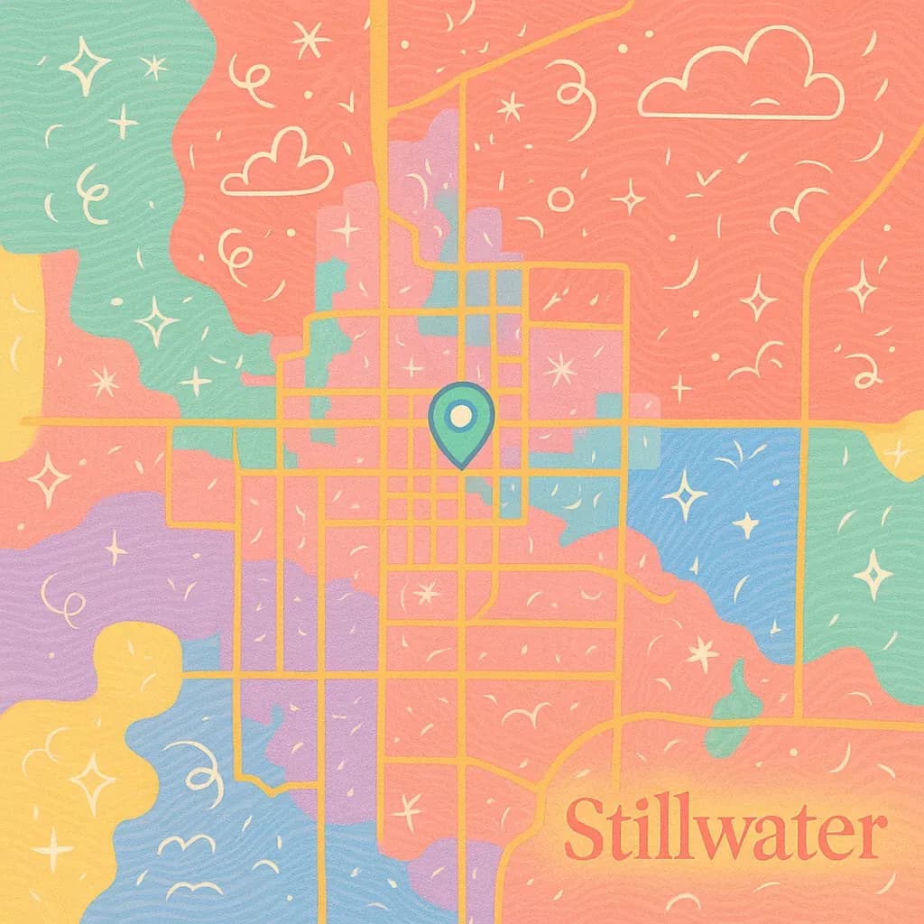 Stillwater map