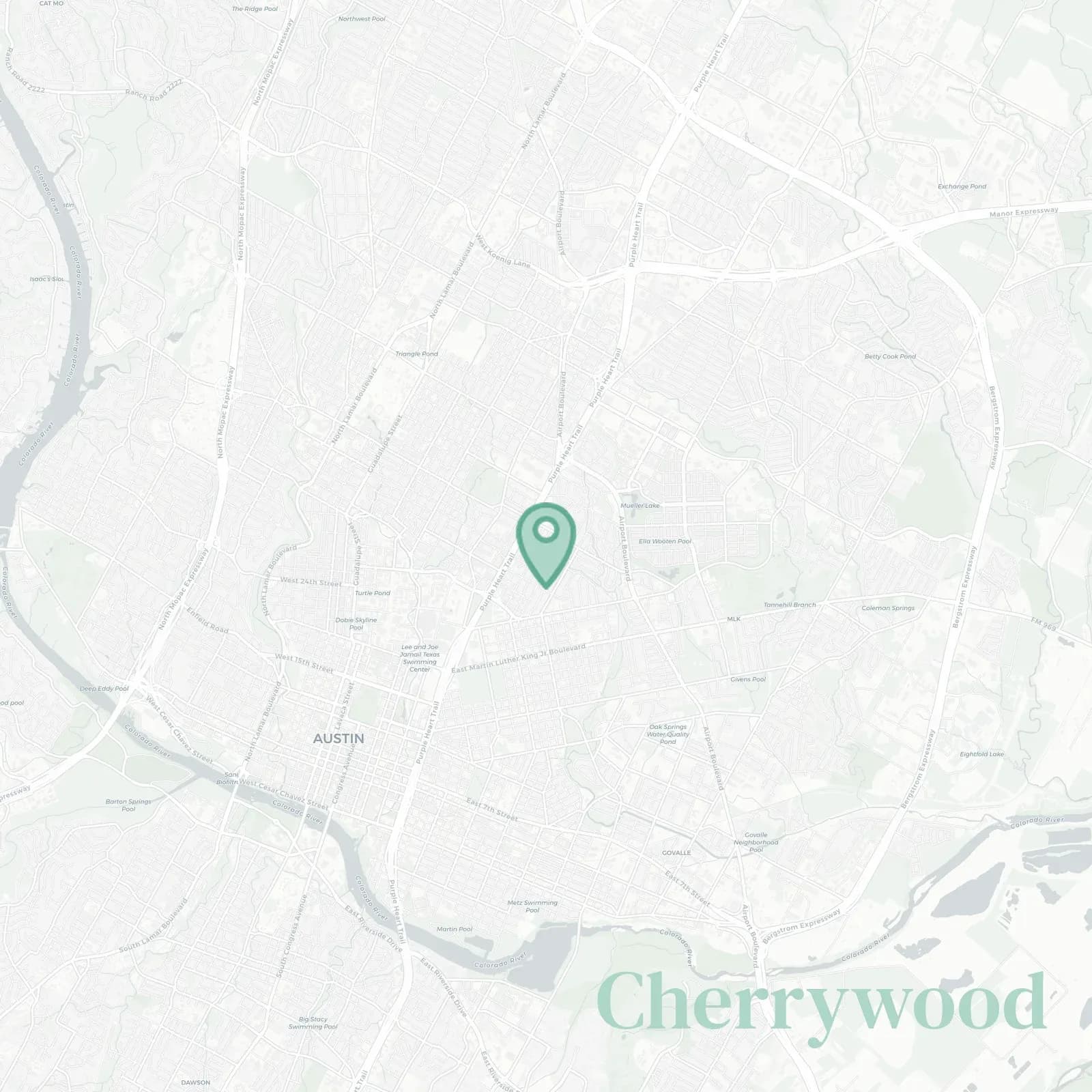 Cherrywood map