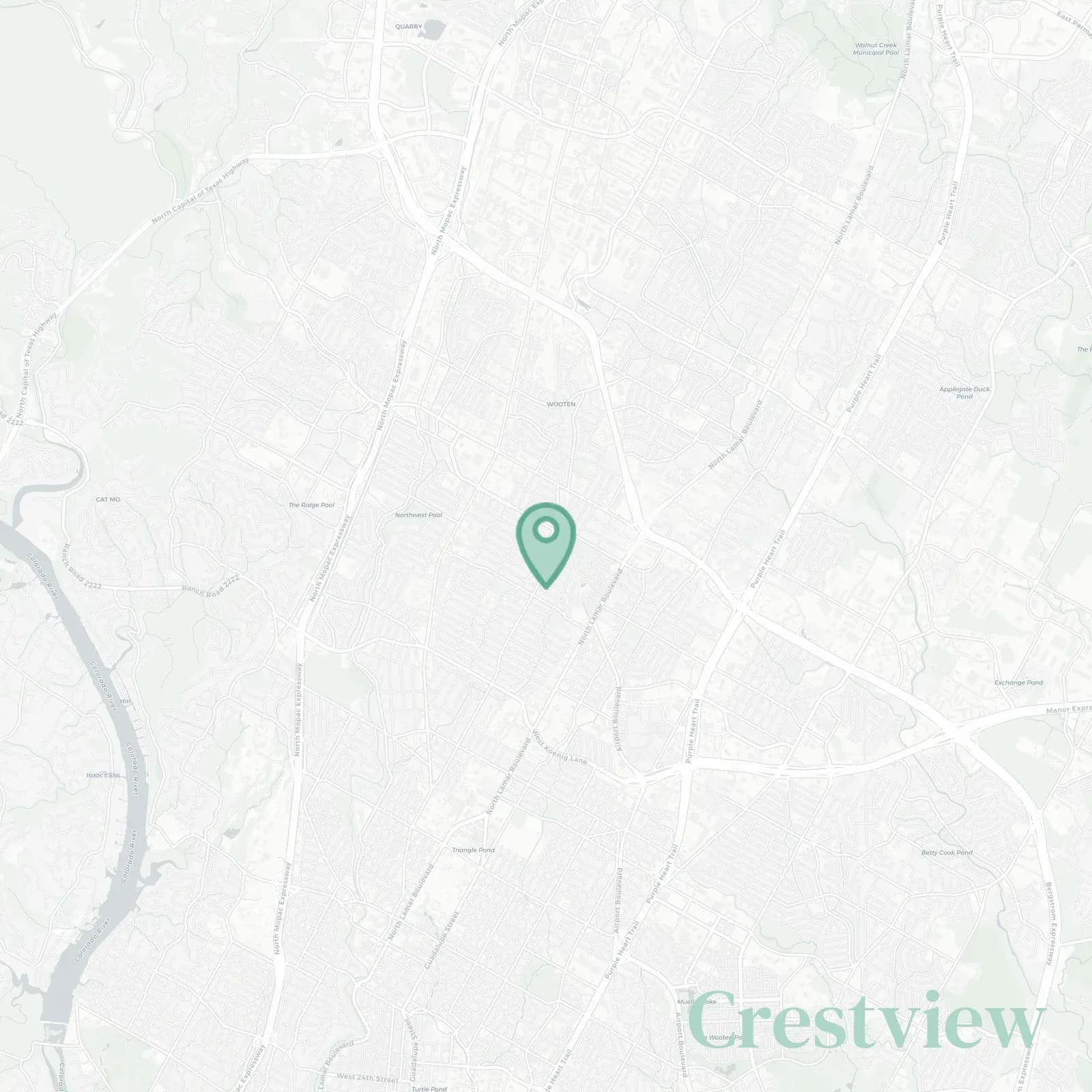 Crestview map