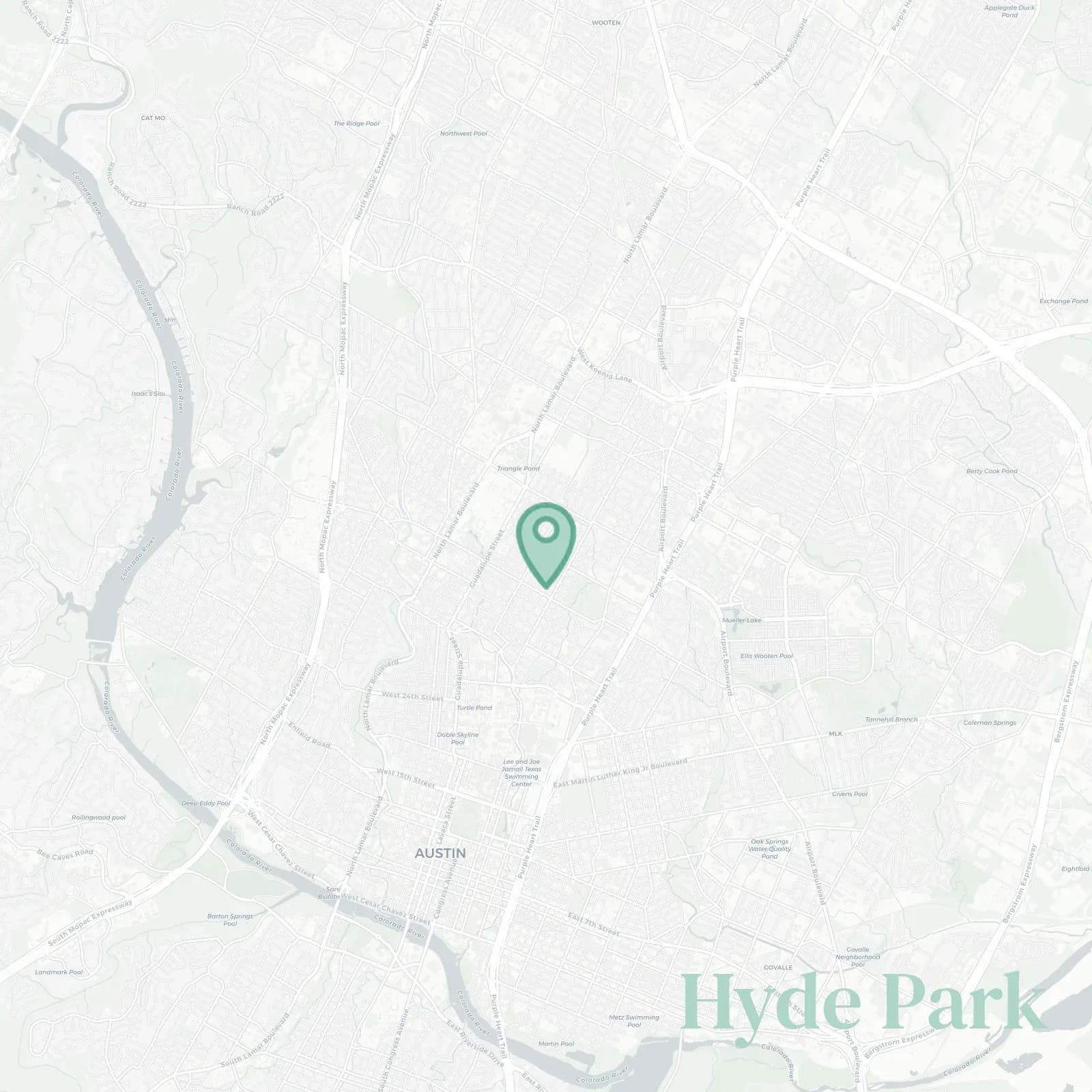 Hyde Park map