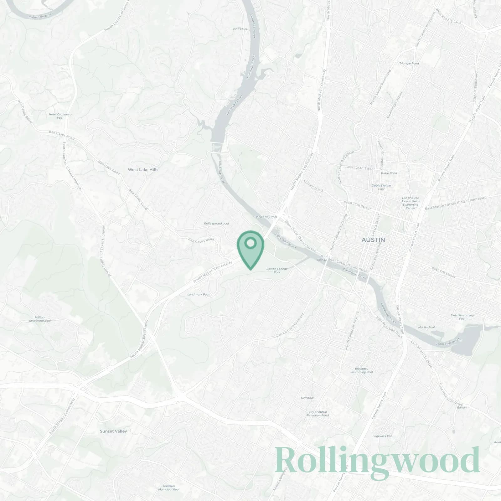 Rollingwood map