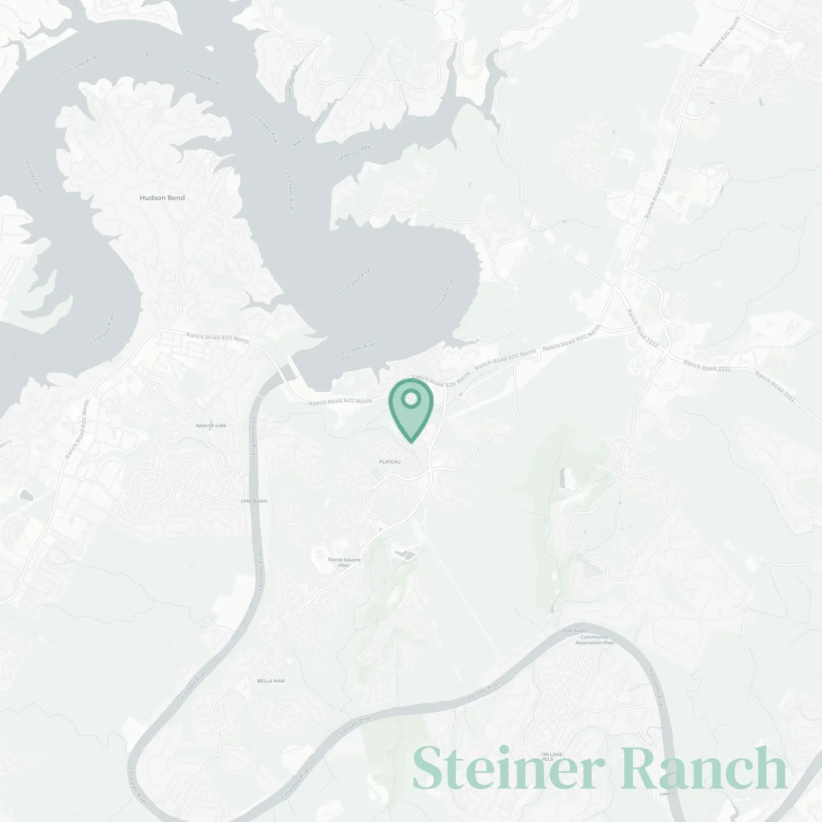Steiner Ranch map