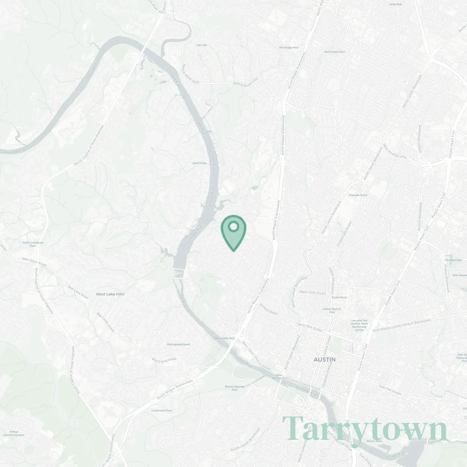 Tarrytown map