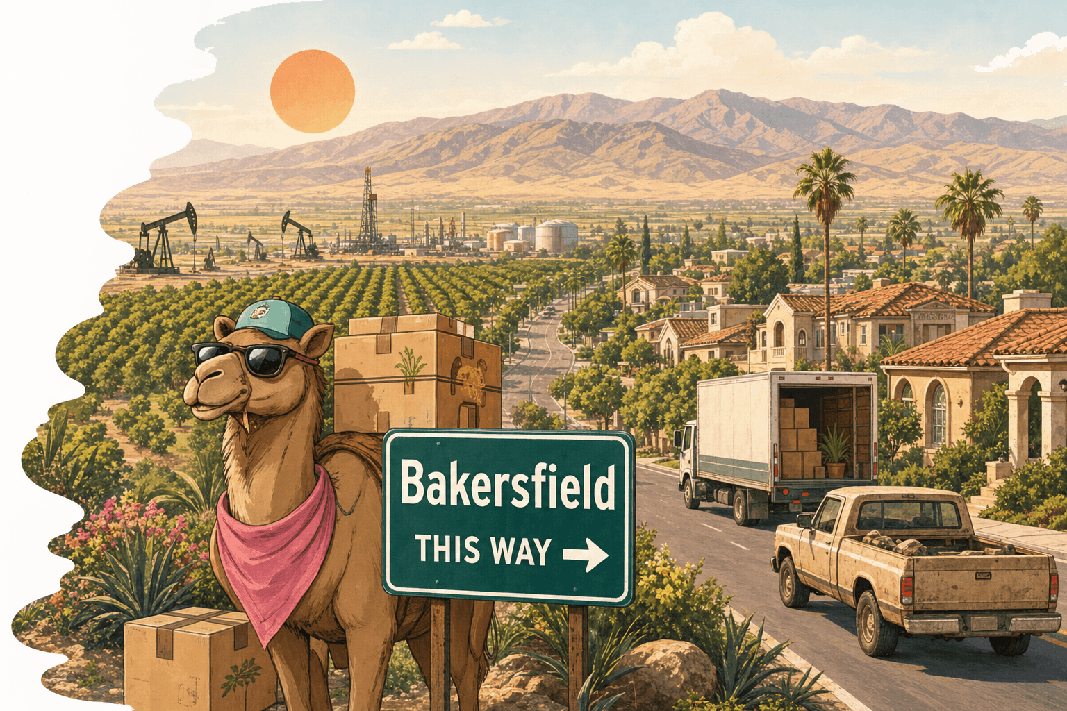 Moving to Bakersfield hero image