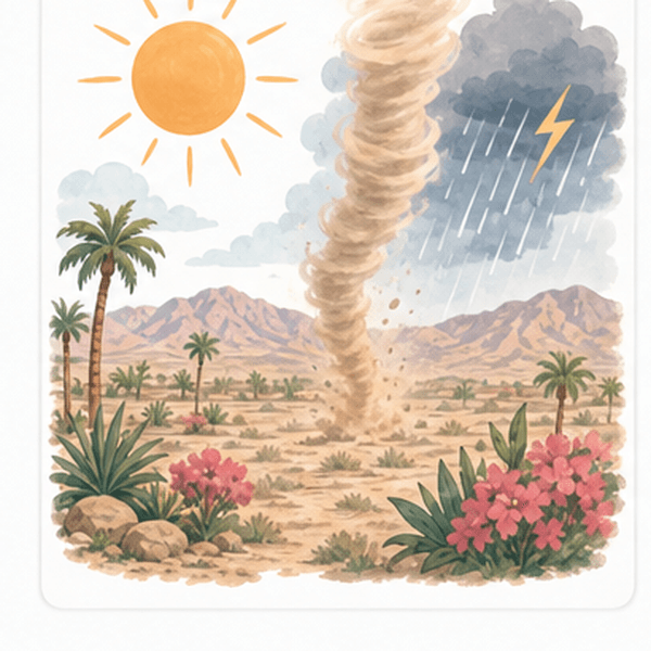 Indio weather hero image