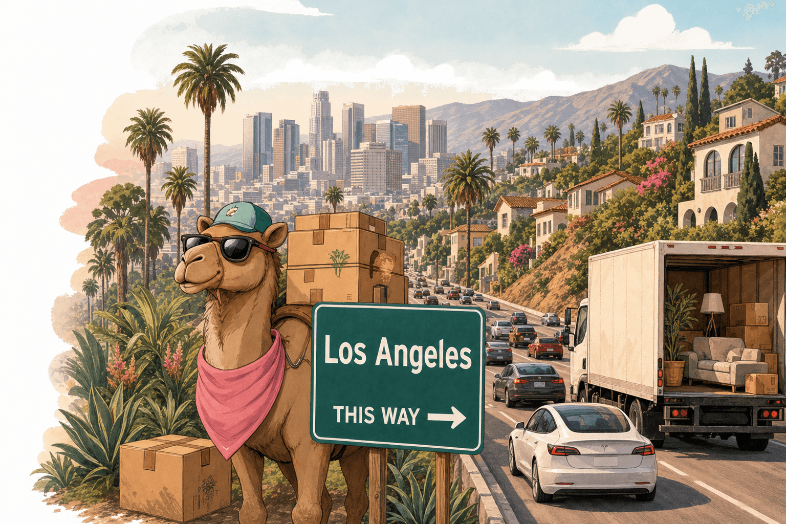 Moving to Los Angeles hero image