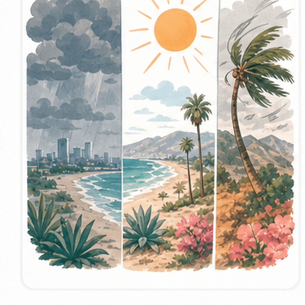 Los Angeles weather hero image