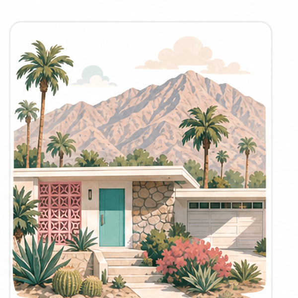Palm Springs real estate hero image