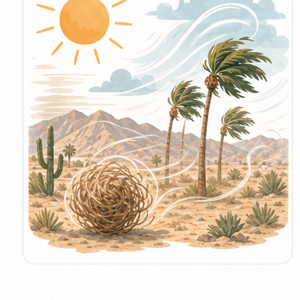 Palm Springs weather hero image