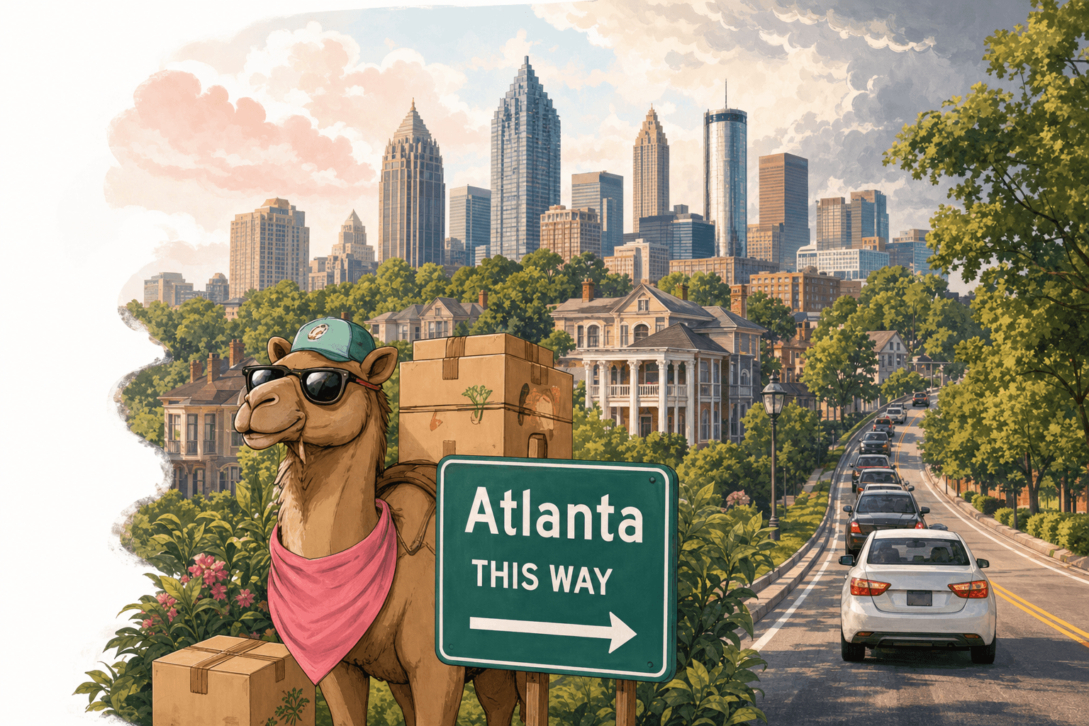 Moving to Atlanta hero image