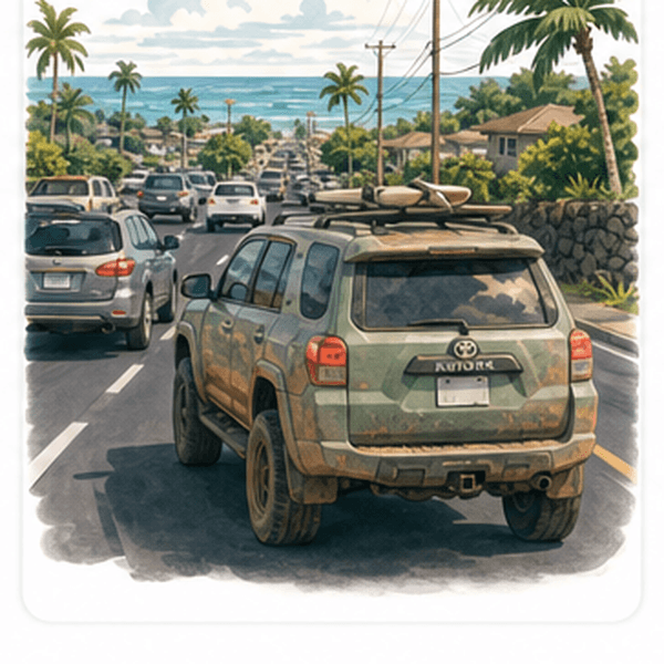 The Big Island traffic hero image