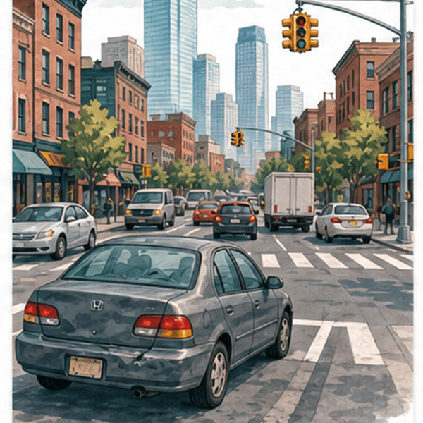 Jersey City traffic hero image