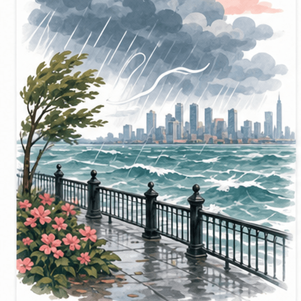 Jersey City weather hero image