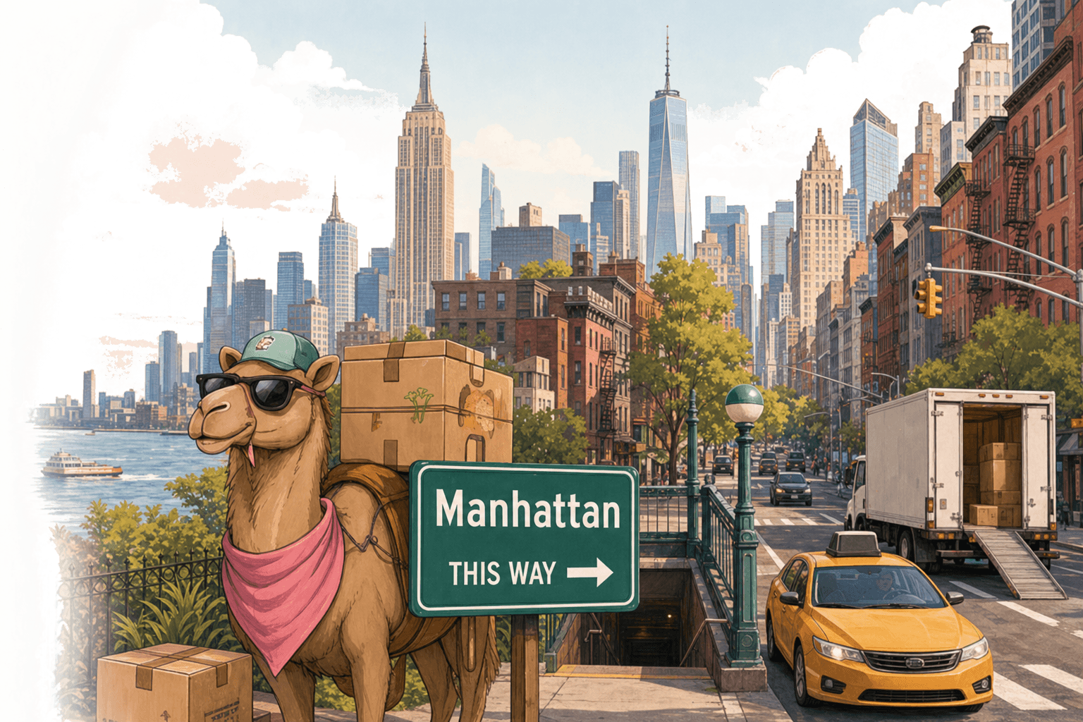 Moving to Manhattan hero image