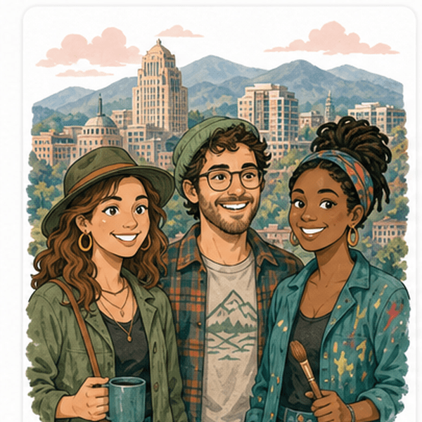Asheville personalities hero image